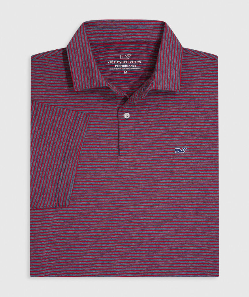 OUTLET Performance Bradley Stripe Polo