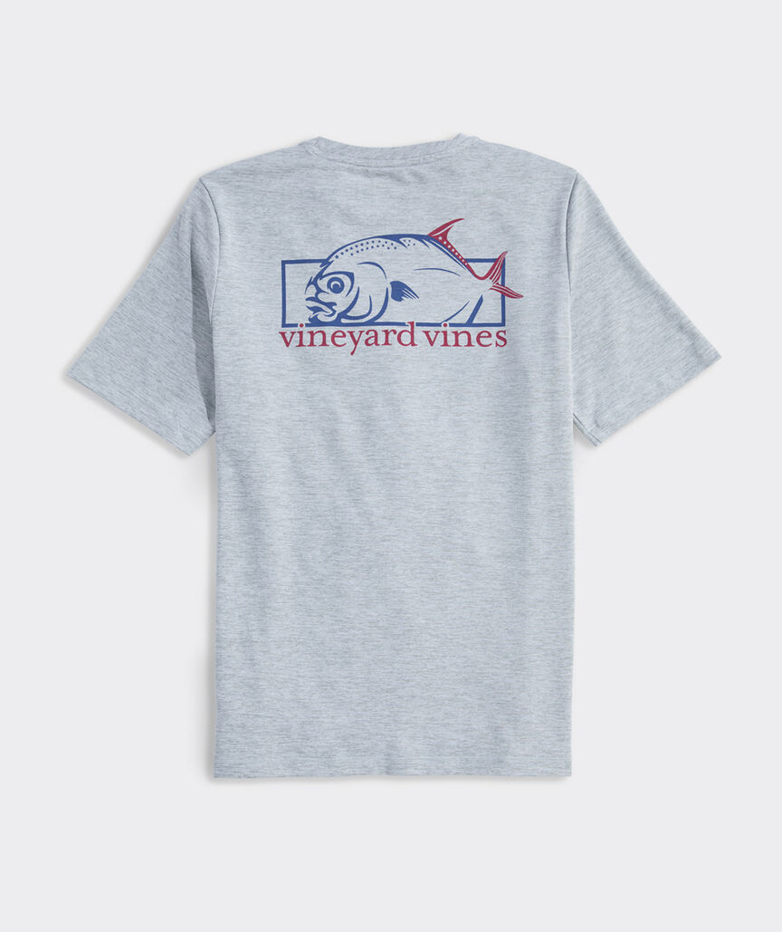 Boys' Permit Short-Sleeve Harbor Sun Performance Tee