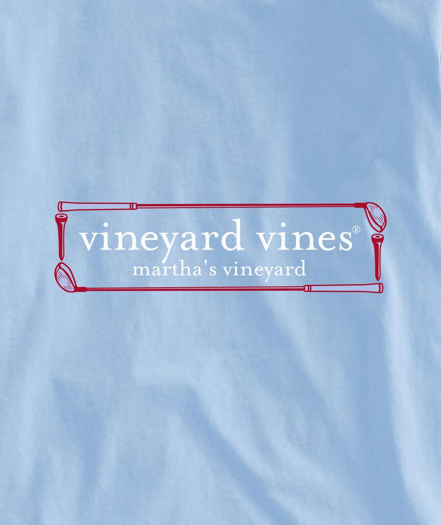 OUTLET Golf Logo Box Long-Sleeve Tee