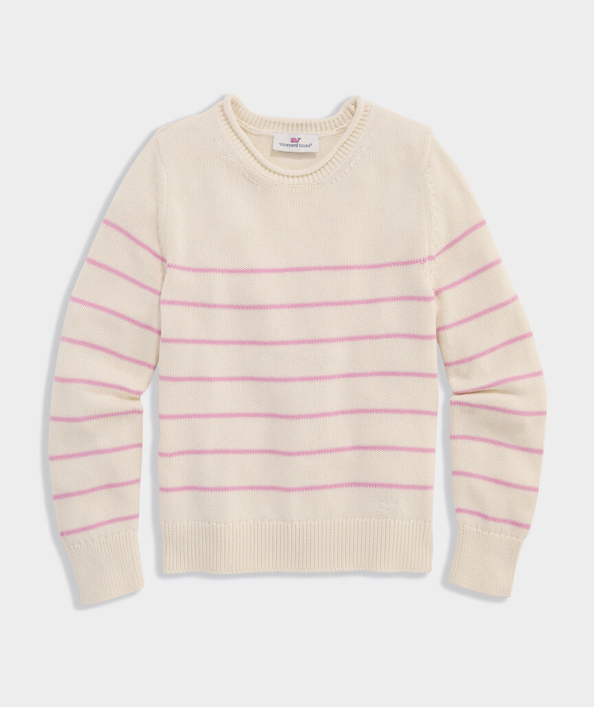 Girls' Katie Cotton Rollneck Sweater