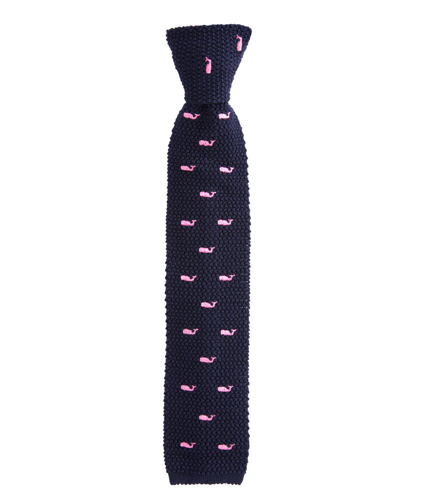 Whale Knit Tie