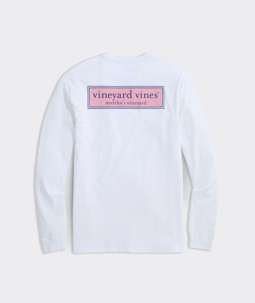 OUTLET Classic Logo Box Long-Sleeve Pocket Tee