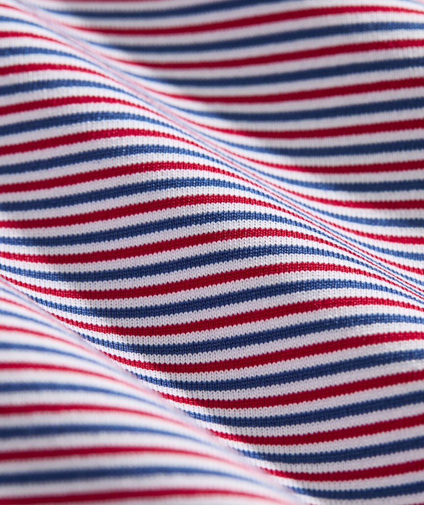 Boys' Performance Anegada Stripe Sankaty Polo