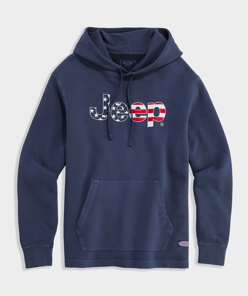 Jeep Collection Americana Surf Terry Hoodie