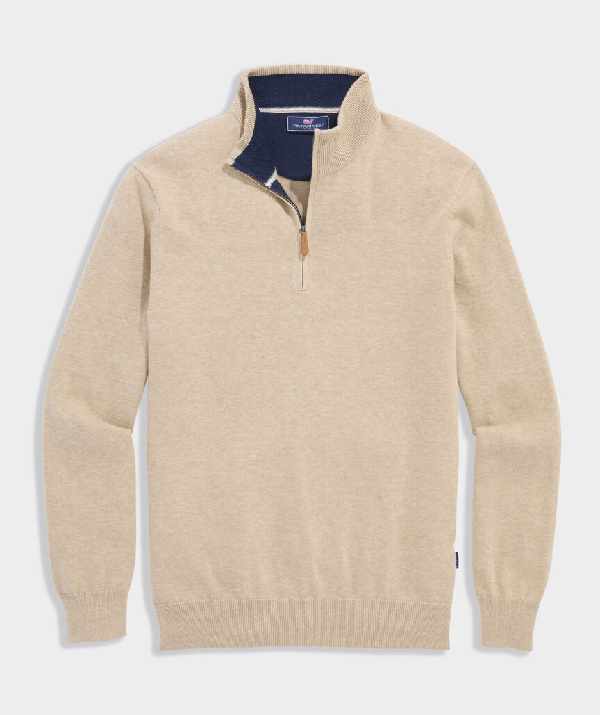 Tipped Boathouse Quarter-Zip