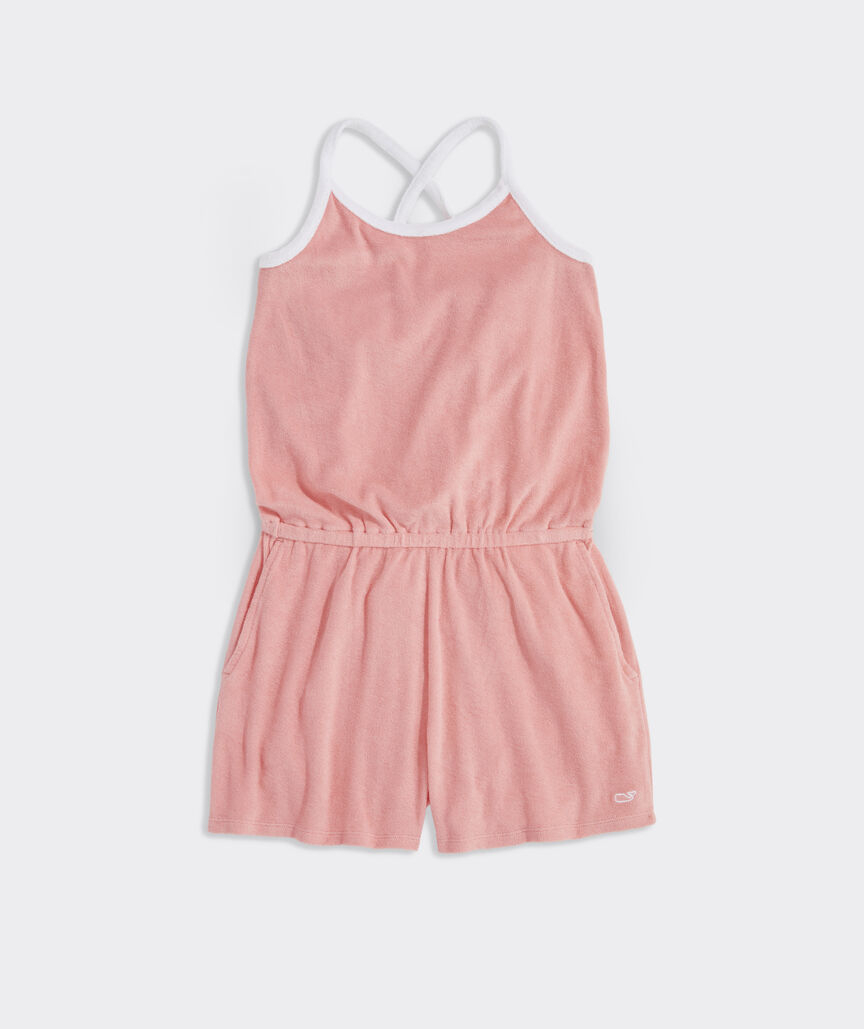Girls' Terry Towel Romper