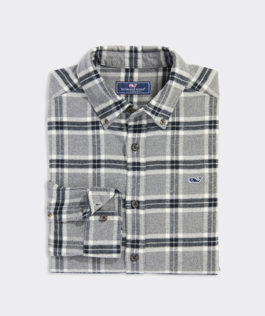 Vineyard Flannel Plaid Shirt