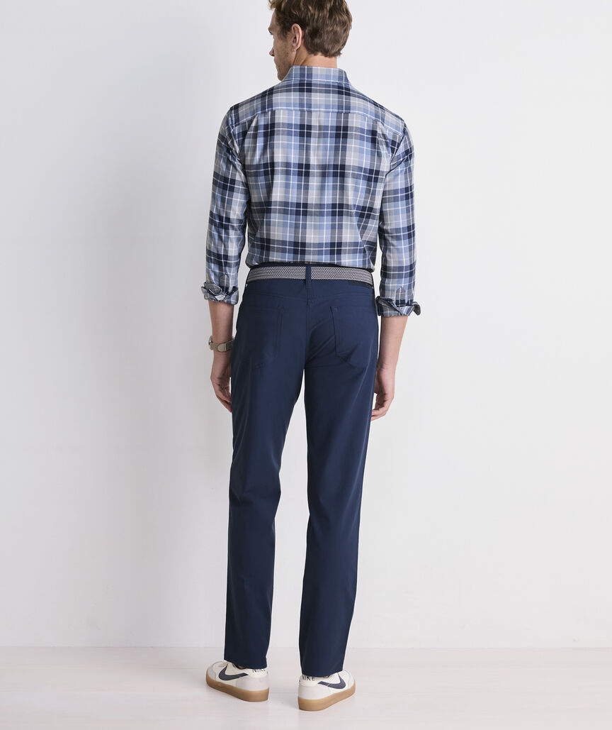 Performance Straight Fit On-The-Go 5-Pocket Pants