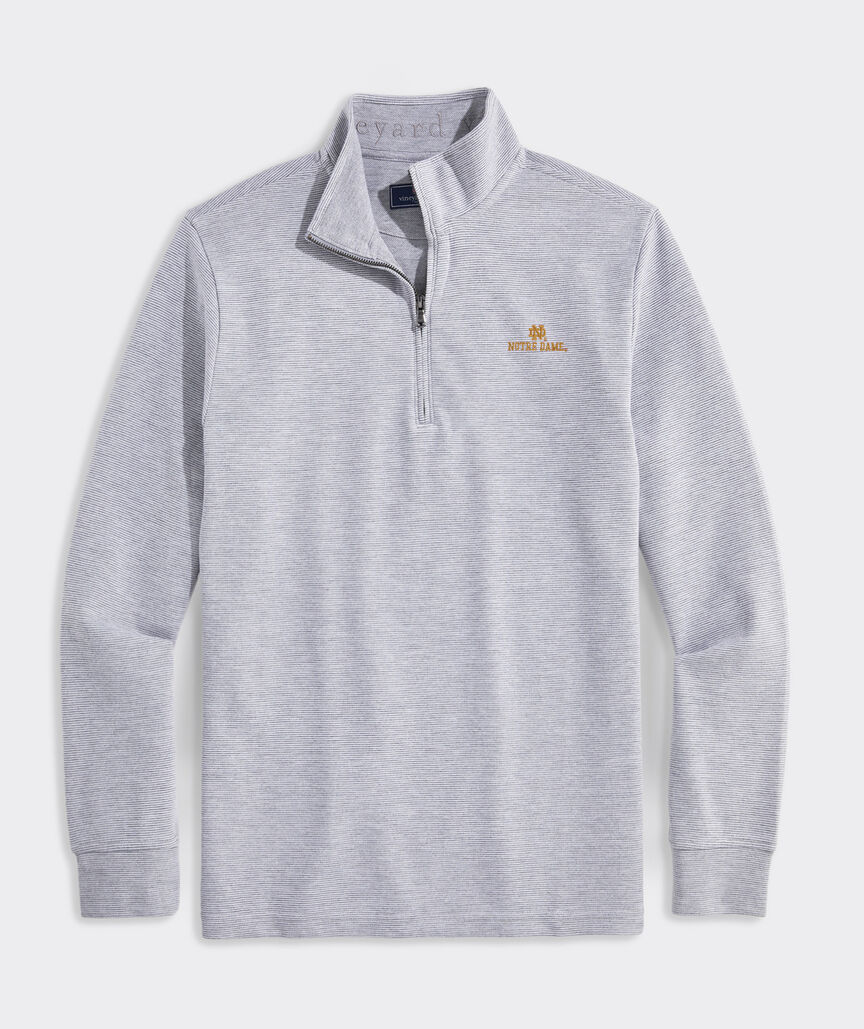 University Of Notre Dame Saltwater Quarter- Zip