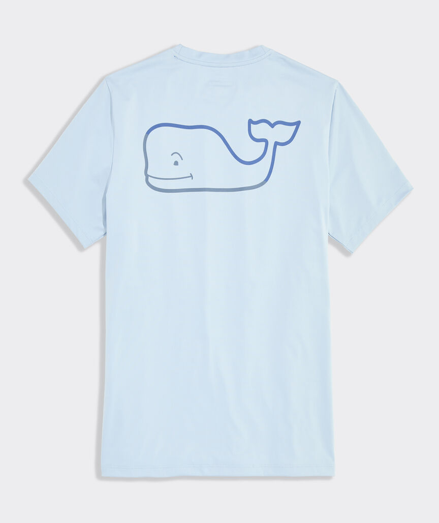 Performance Burgee Whale Short-Sleeve Harbor Tee