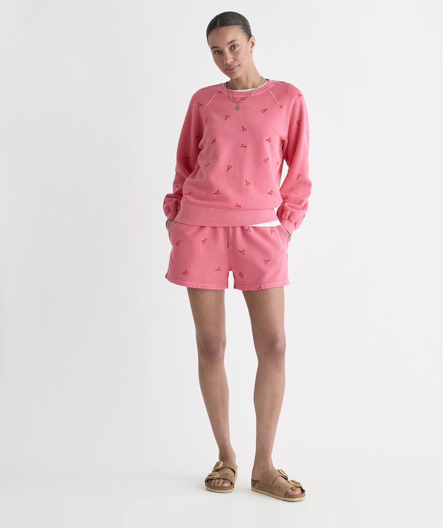 Surf Terry Embroidered Sweatshirt