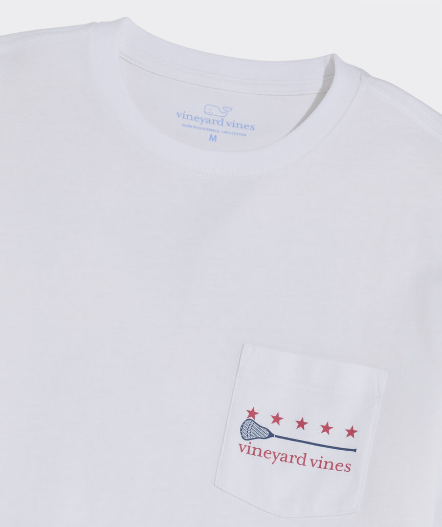 Americana Lacrosse Sticks Short-Sleeve Pocket Tee