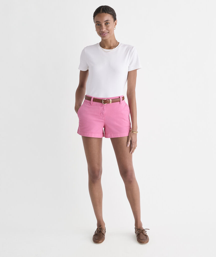 3 1/2 Inch Herringbone Every Day Shorts