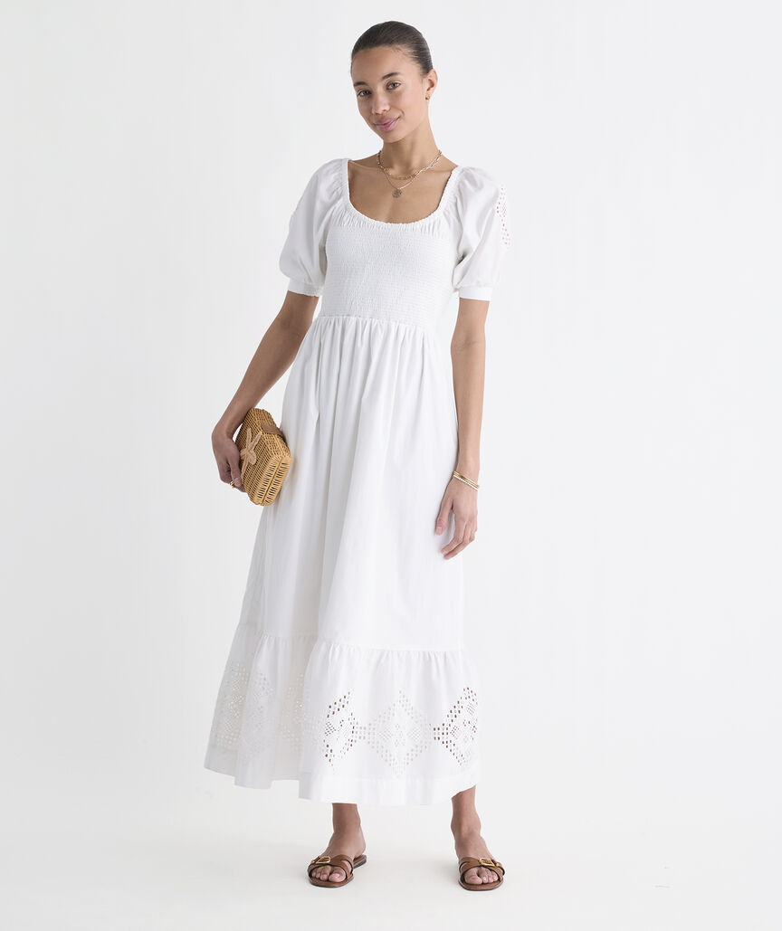Ellen Eyelet Lace Dress
