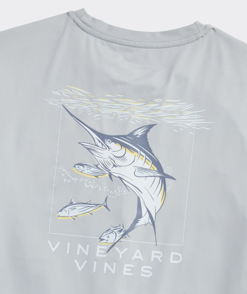 Performance Underwater Marlin Short-Sleeve Harbor Tee