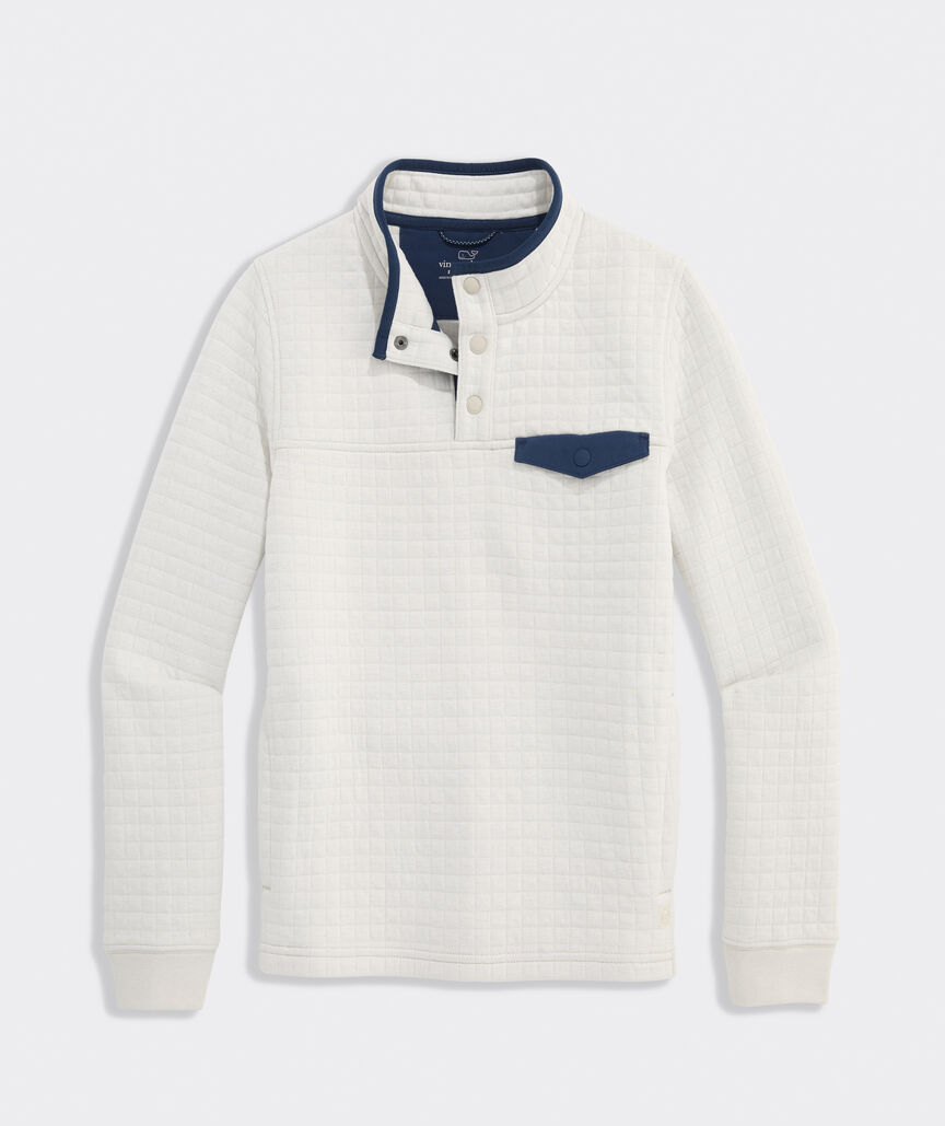 Boys' Quilted Navigator Quarter-Snap