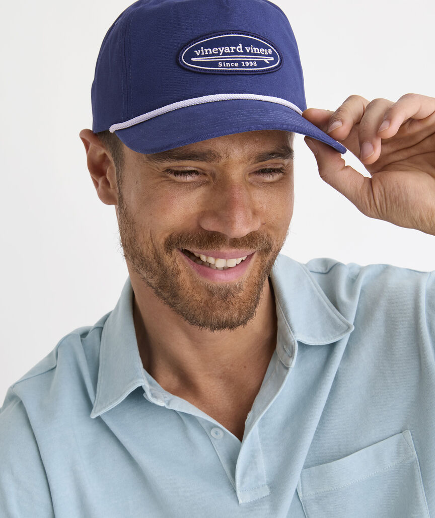 Surf Patch Canvas Rope Hat