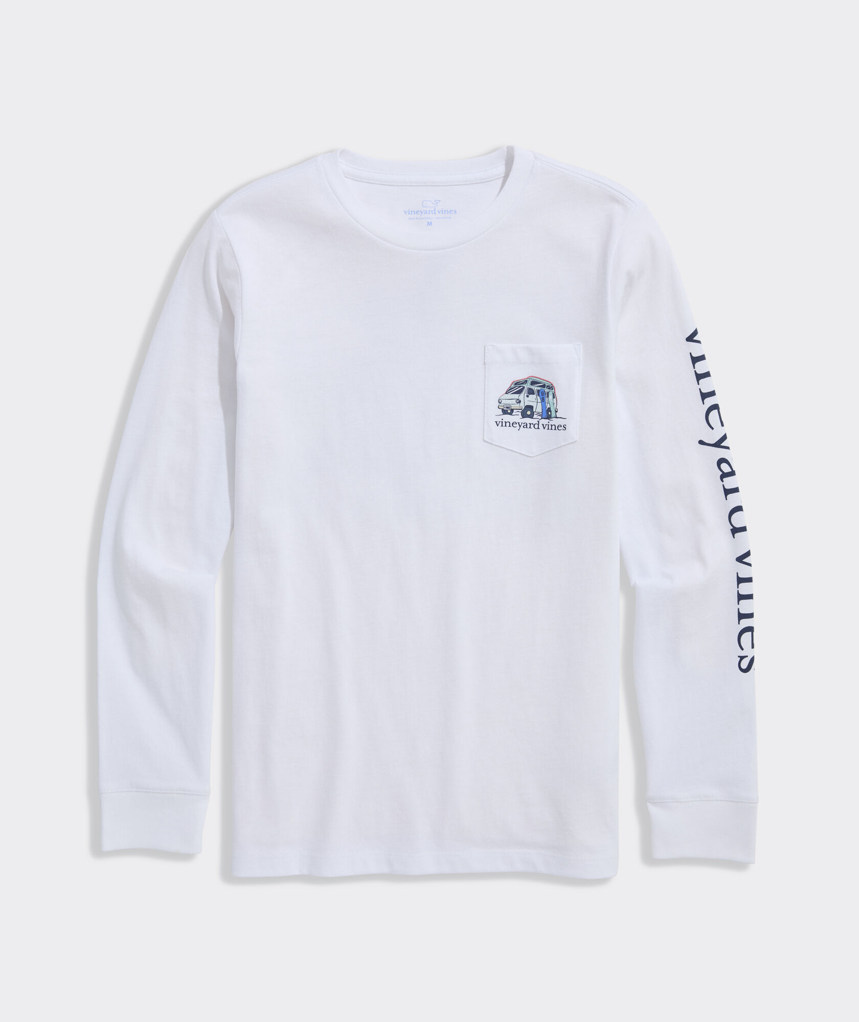 Boys' Headin' To The Slopes Long-Sleeve Pocket Tee
