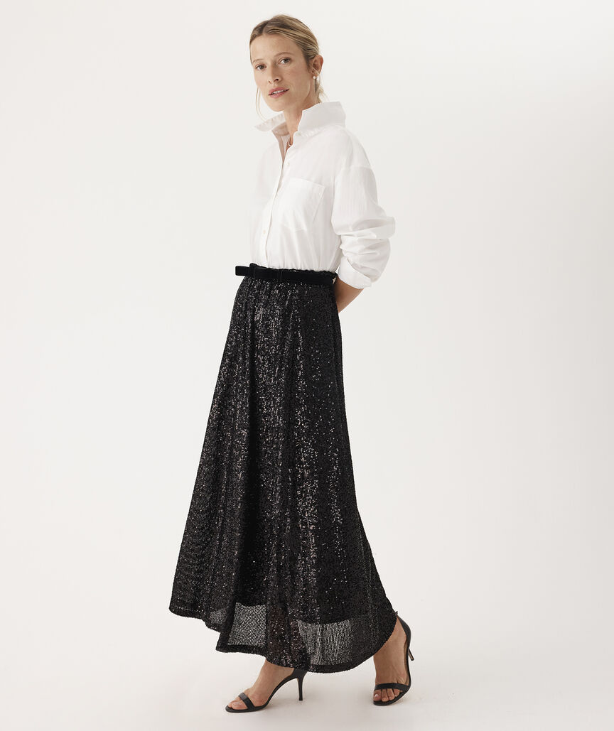 Kaia Sequin Skirt