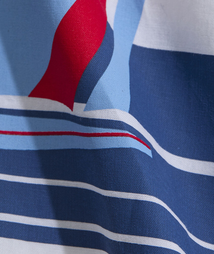 Boys' 4th Of July Scenic Short-Sleeve Cabana Shirt
