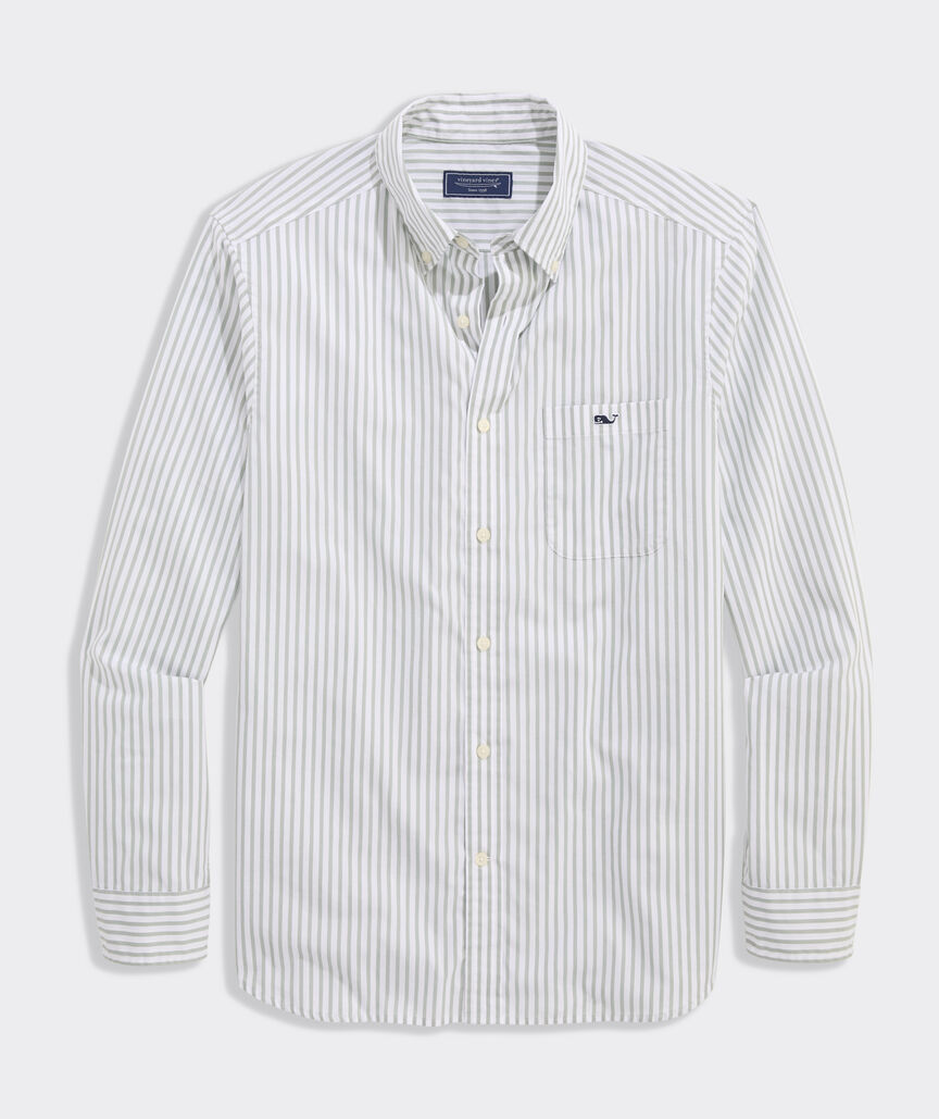 Seabird Stripe Perfect Wash Poplin Shirt