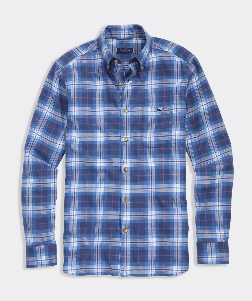 Muskeget Plaid Vineyard Flannel Shirt