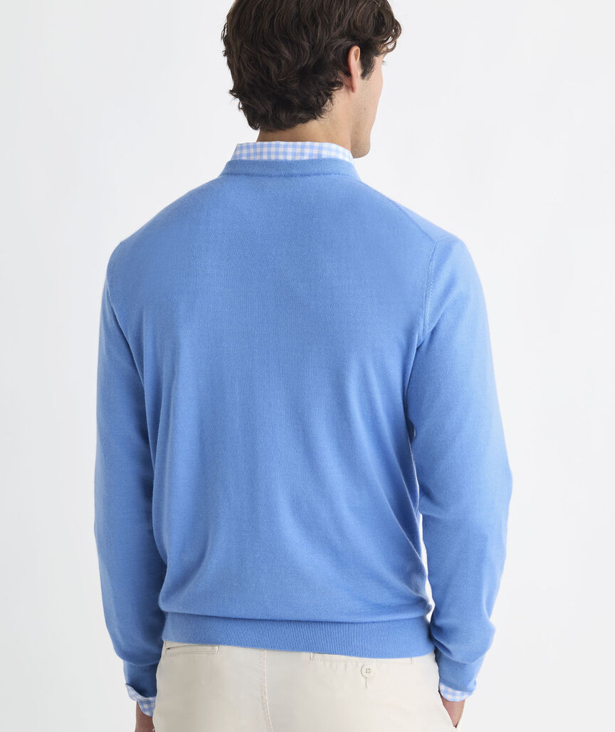 Cashmere Silk Crewneck Sweater