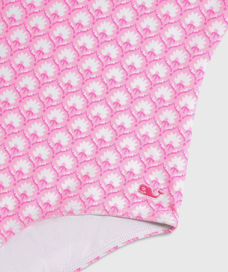 OUTLET Girls' Printed Ruffle One-Piece