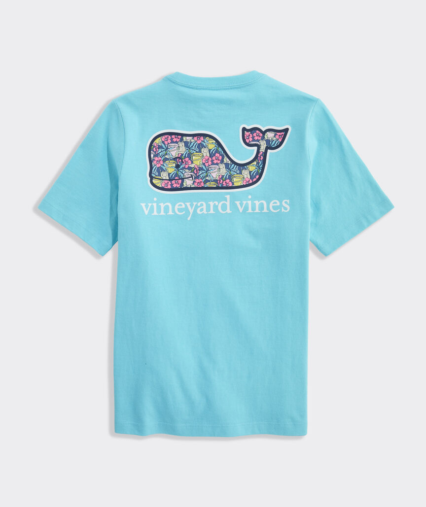 Boys' Sand Bucket Whale Short-Sleeve Pocket Tee