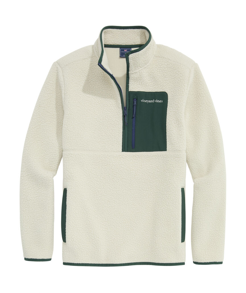 OUTLET Sherpa Fleece Quarter-Zip