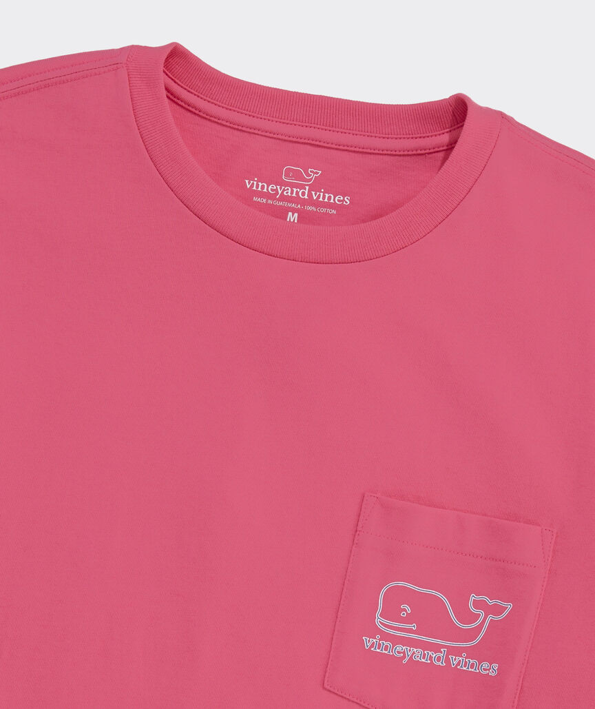 Stripe Whale Short-Sleeve Pocket Tee