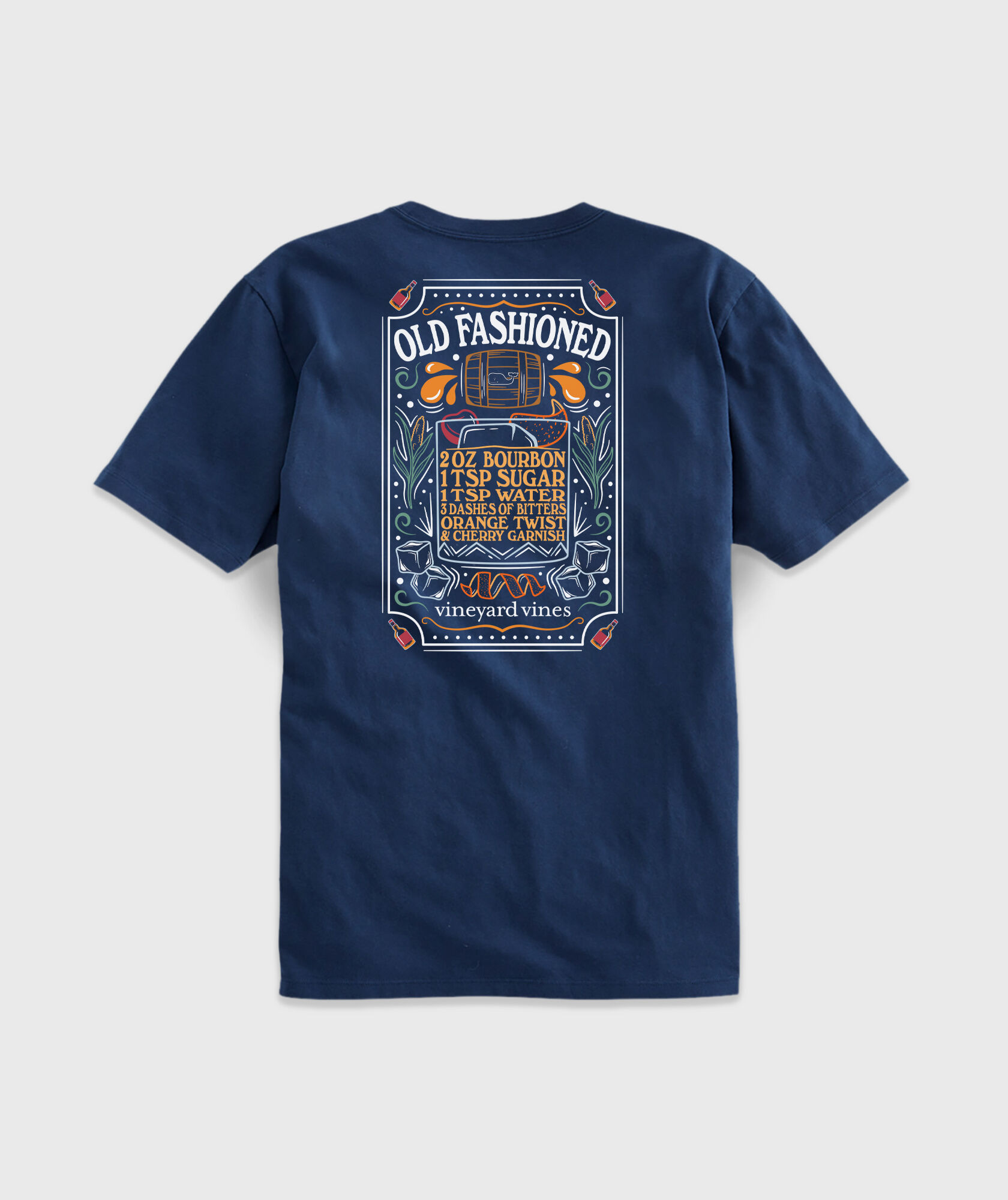 Old Fashioned Poster Short-Sleeve Tee