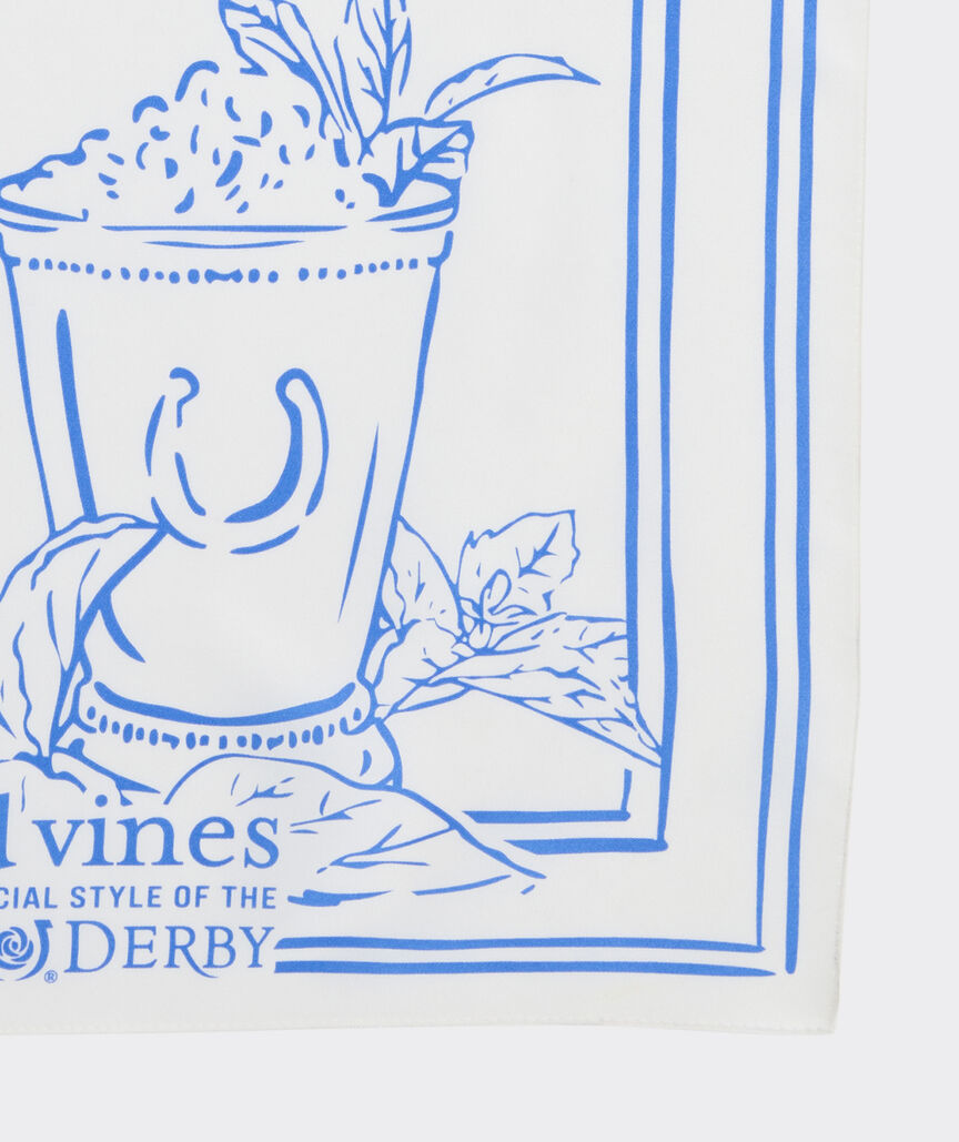Kentucky Derby Mint Julep Recipe Pocket Square