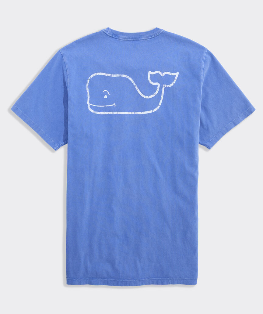 Drift Dye Vintage Whale Short-Sleeve Pocket Tee