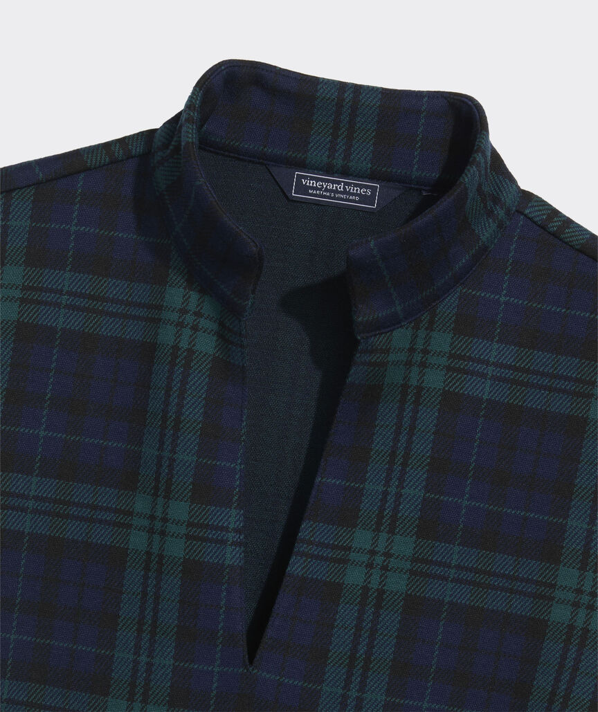 Blythe Plaid Ponte Dress