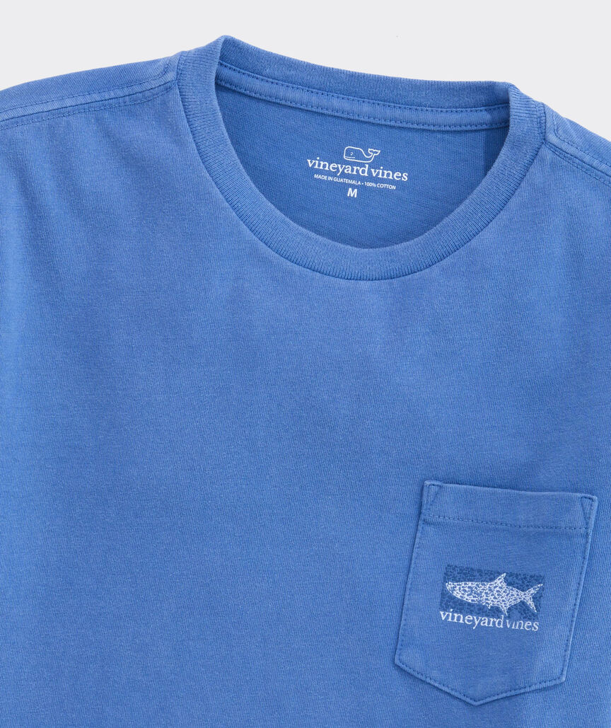 Boys' Garment-Dyed Vintage Tarpon Short-Sleeve Pocket Tee