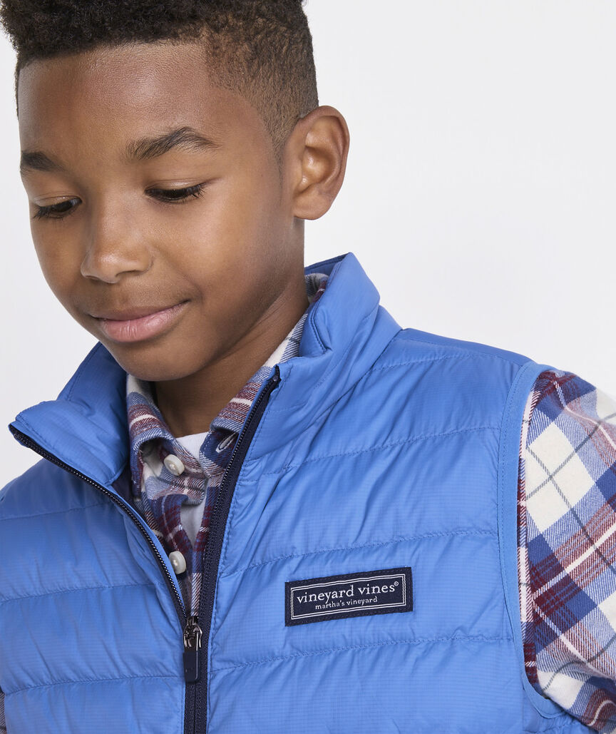 Boys' Packable Shoreline Puffer Vest
