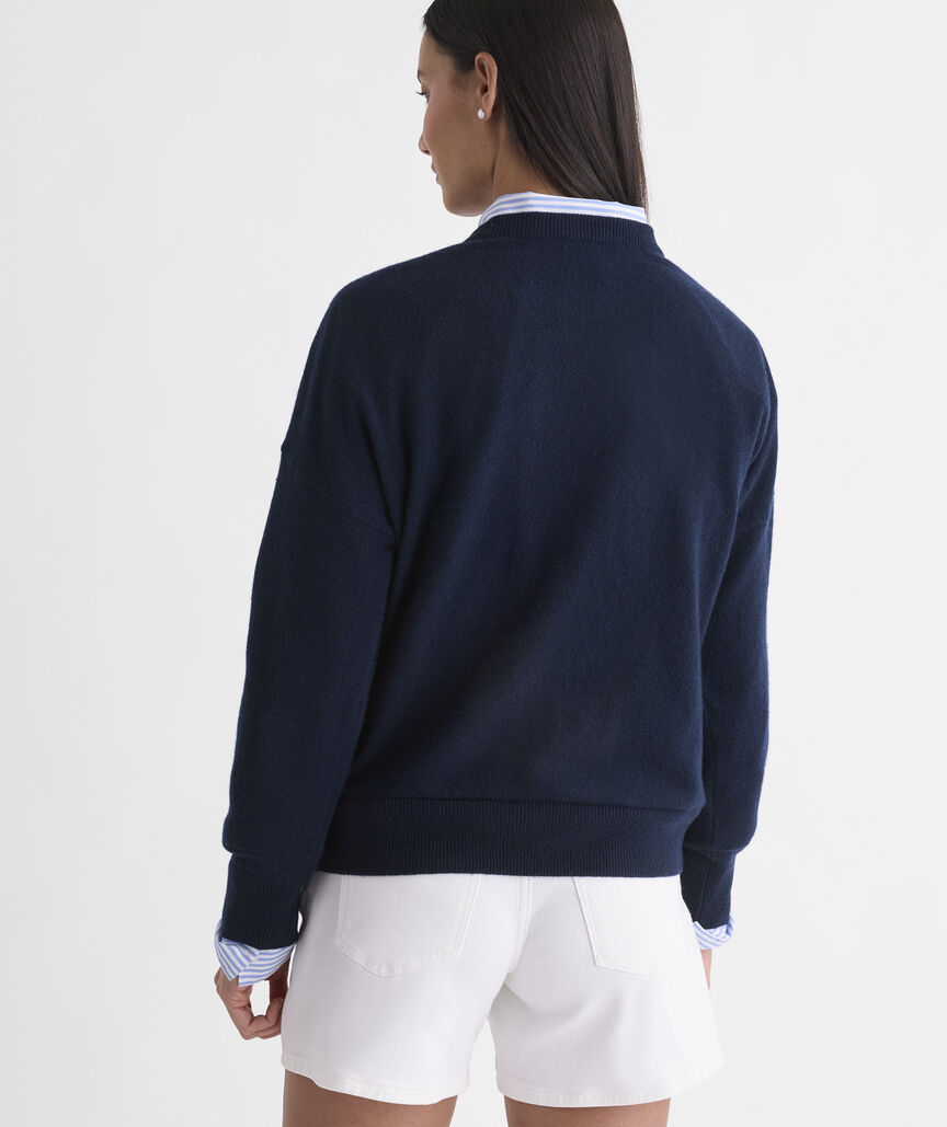 Seaspun Cashmere Americana Crewneck Sweater