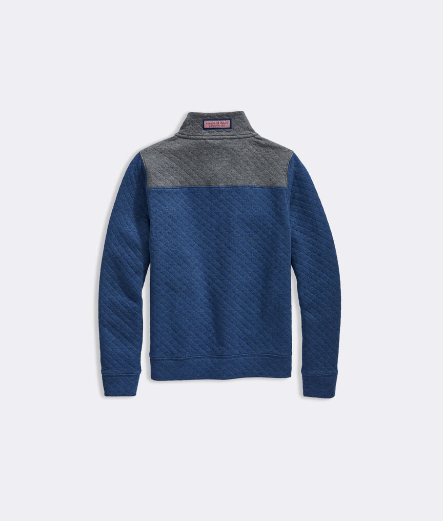 Boys' Quilted Snap Placket Shep Shirt