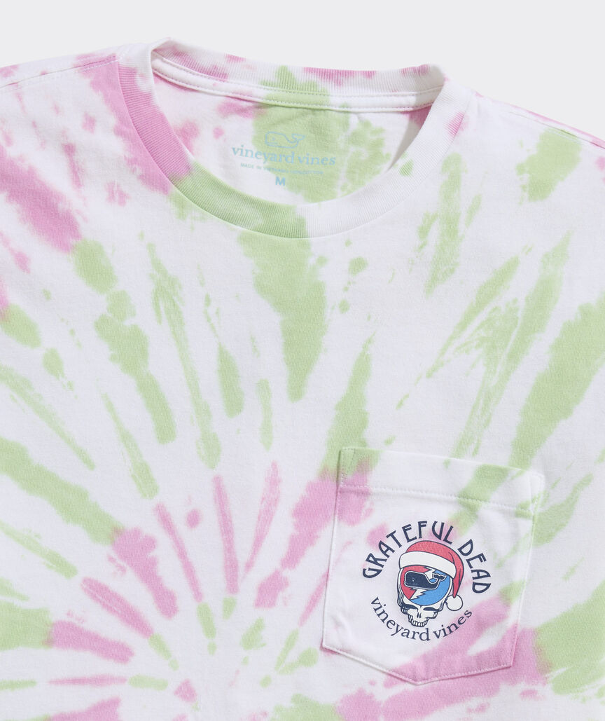Grateful Dead x vineyard vines Holiday Stealie Long-Sleeve Pocket Tee