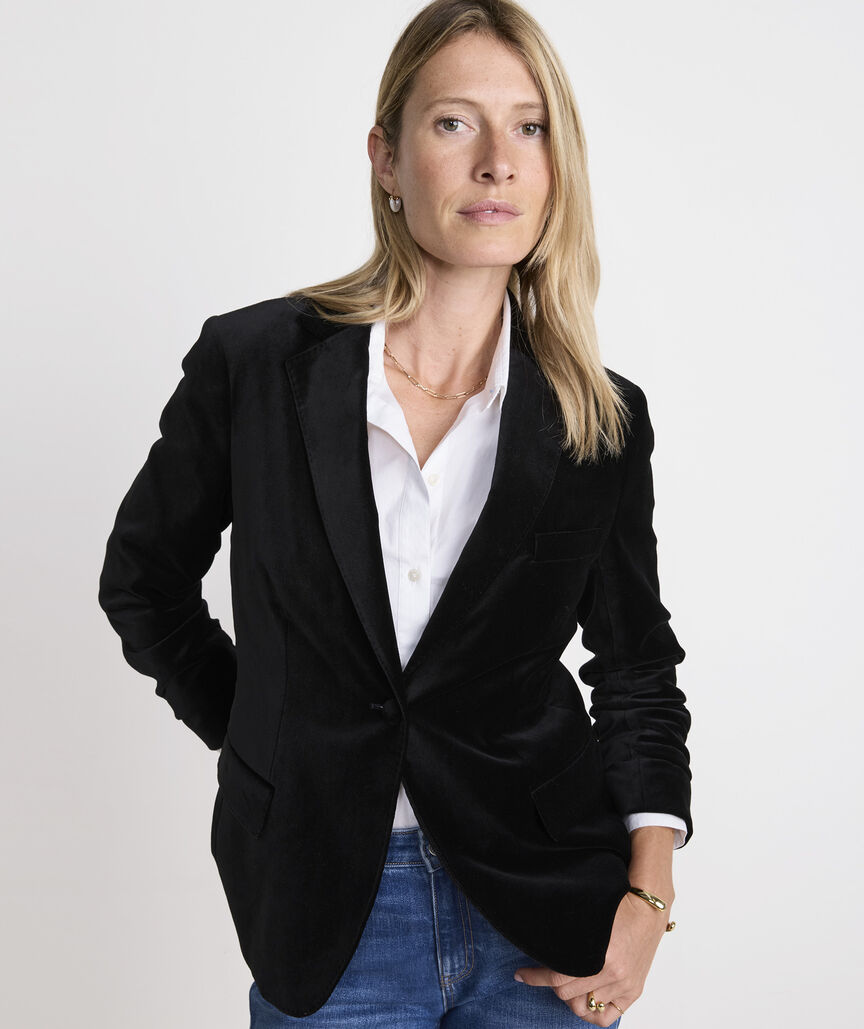 Velvet Blazer