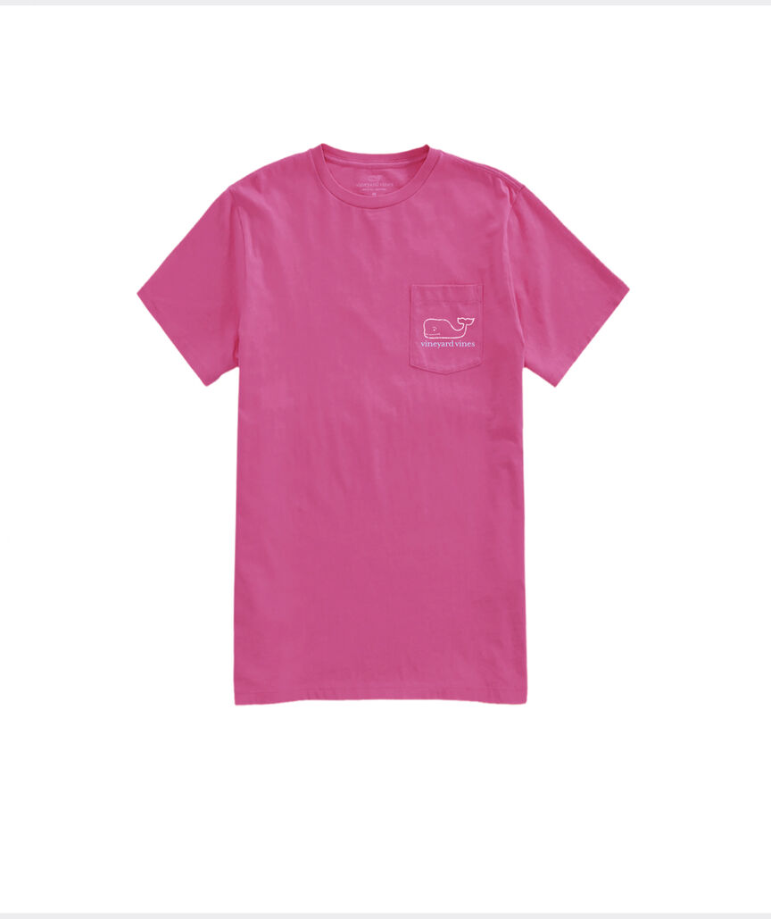 OUTLET Two-Tone Vintage Whale Short-Sleeve Pocket Tee
