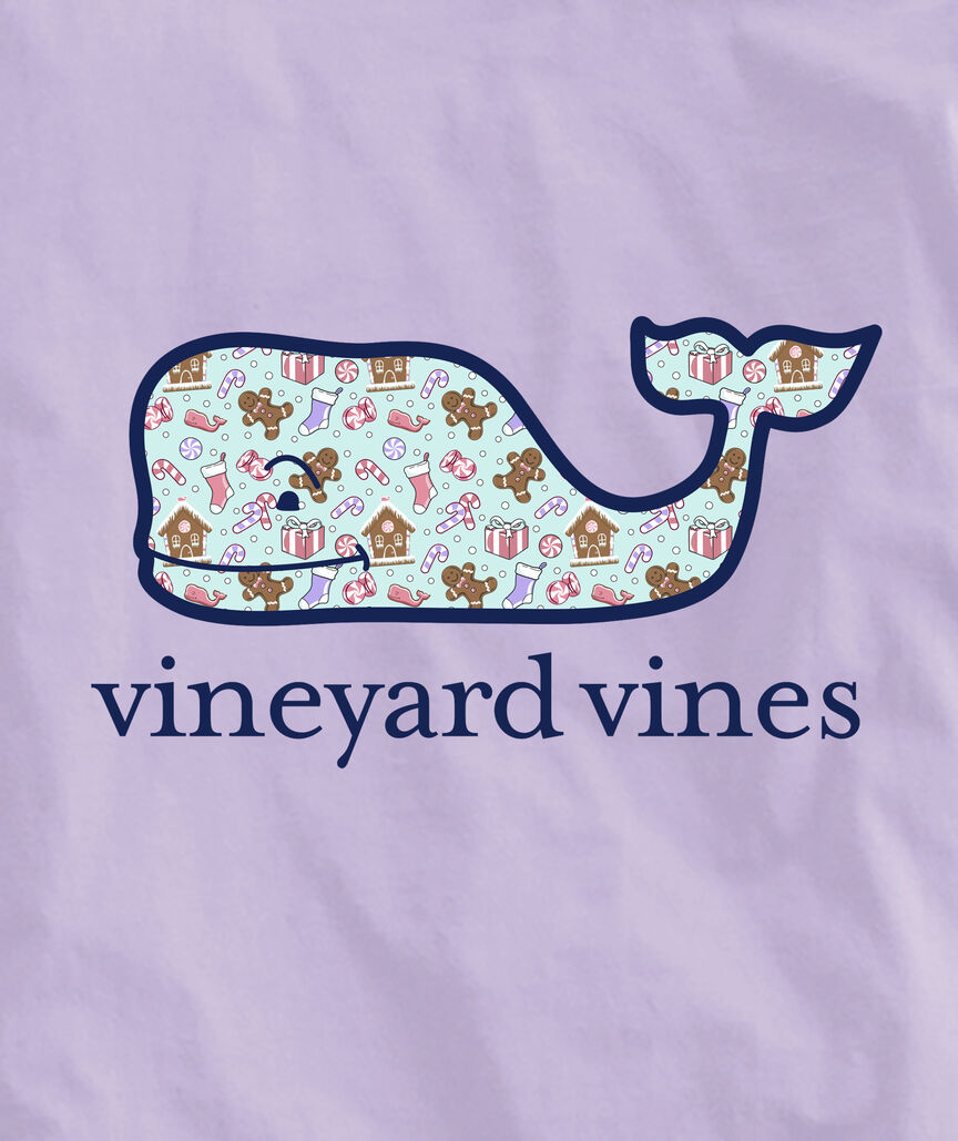 OUTLET Gingerbread Whale Long-Sleeve Pocket Tee