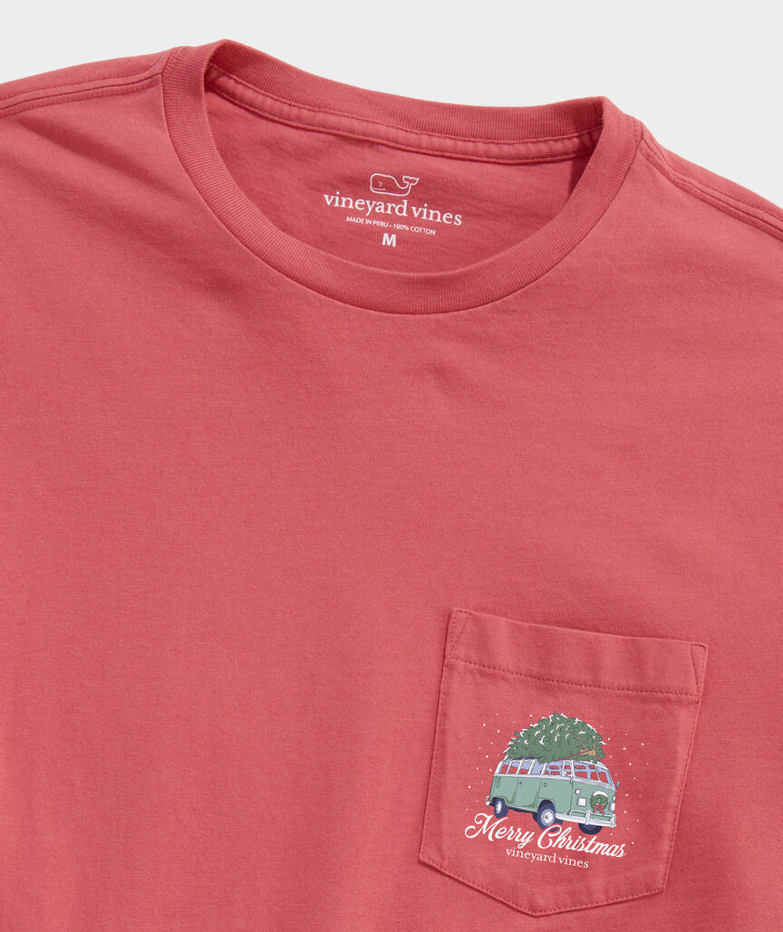 Van & Tree Long-Sleeve Pocket Tee