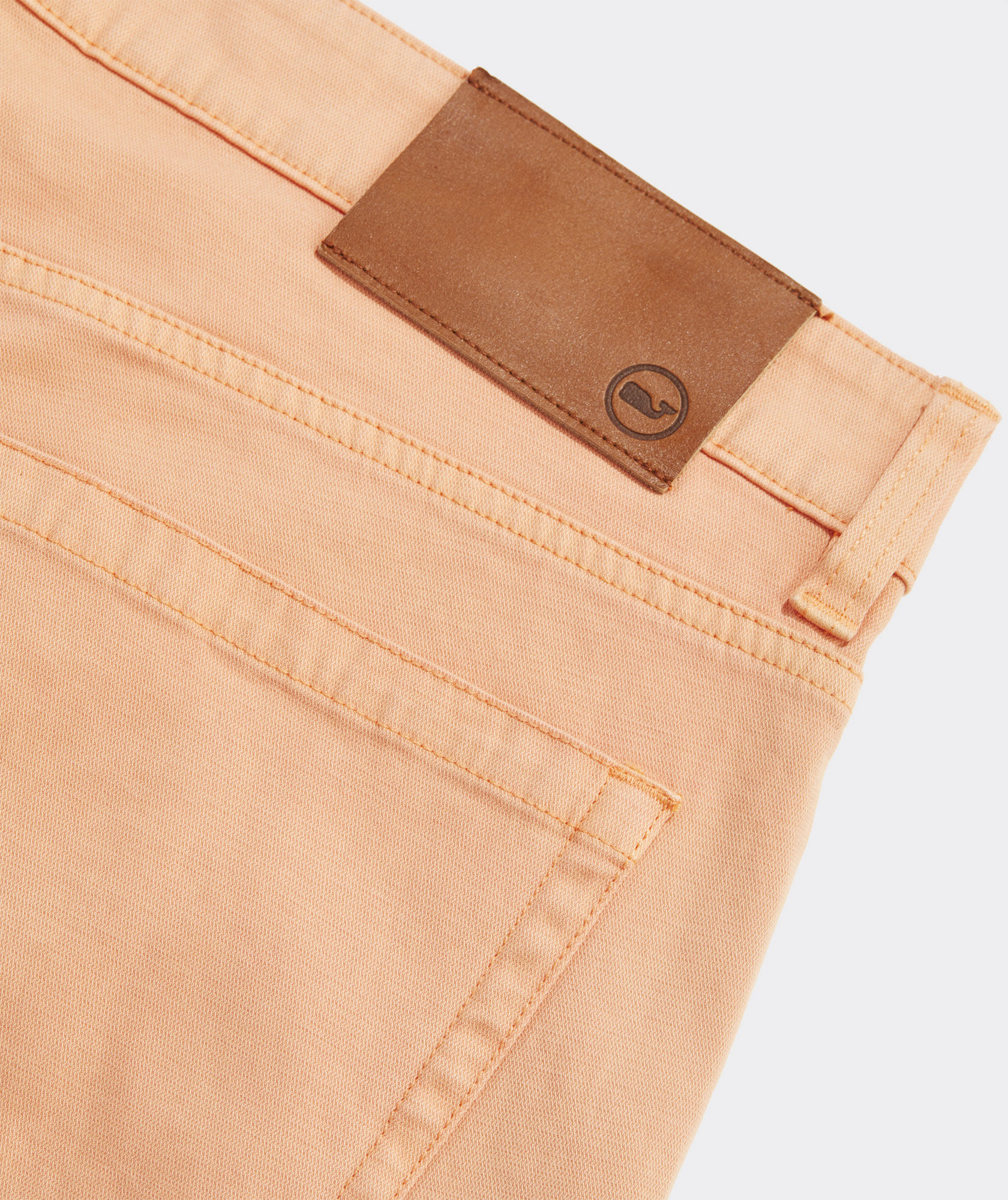 Garment-Dyed Twill 5-Pocket Pants