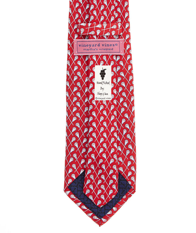 Men's Ties Lacrosse Printed Silk Tie for Men Vineyard Vines