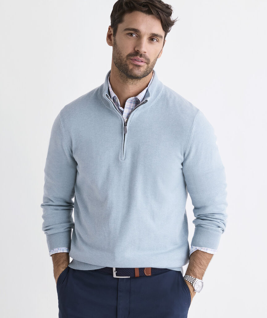 Tipped Boathouse Quarter-Zip