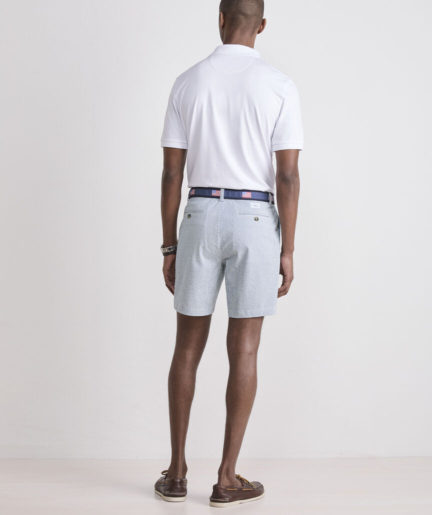 7 Inch Seersucker Breaker Shorts