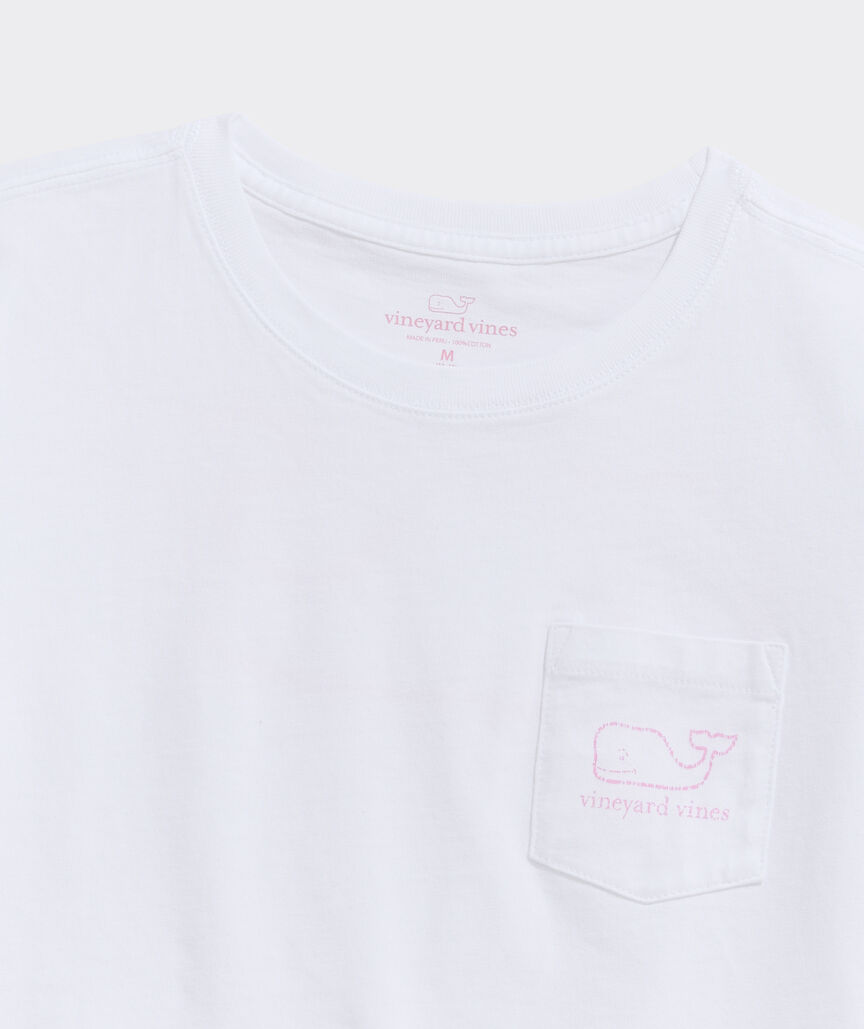 Girls' Vintage Whale Short-Sleeve Pocket Tee