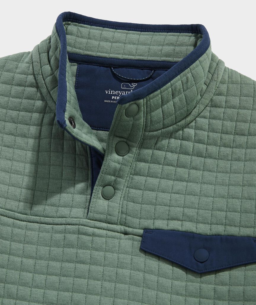 Boys' Quilted Navigator Quarter-Snap